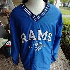 Champion Los Angeles Rams Throwback Large Pullover